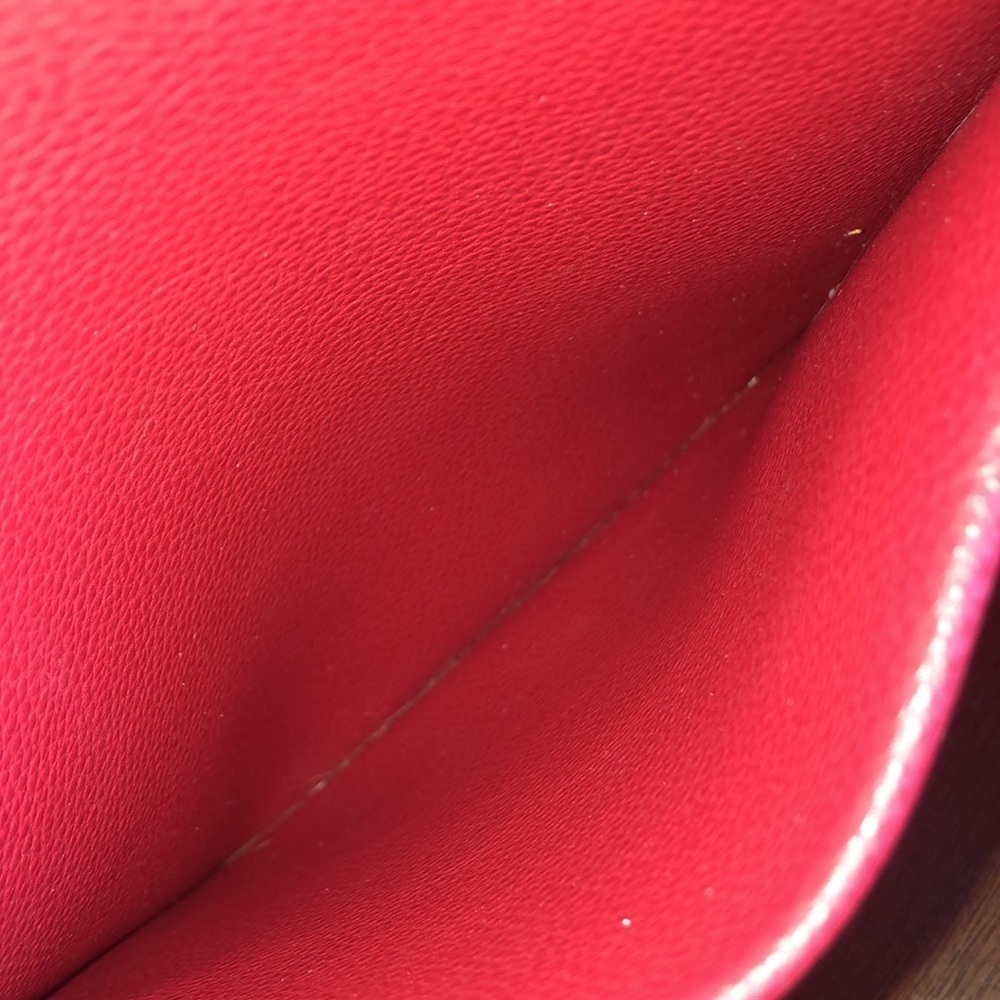 Huge Red Faux Leather Boho Classic Shoulder Bag Tote Bag - Picture 7 of 13